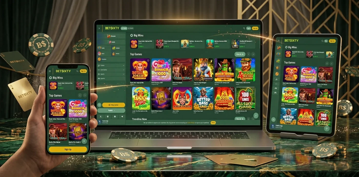 Mobiele Ervaring en Betsixty App